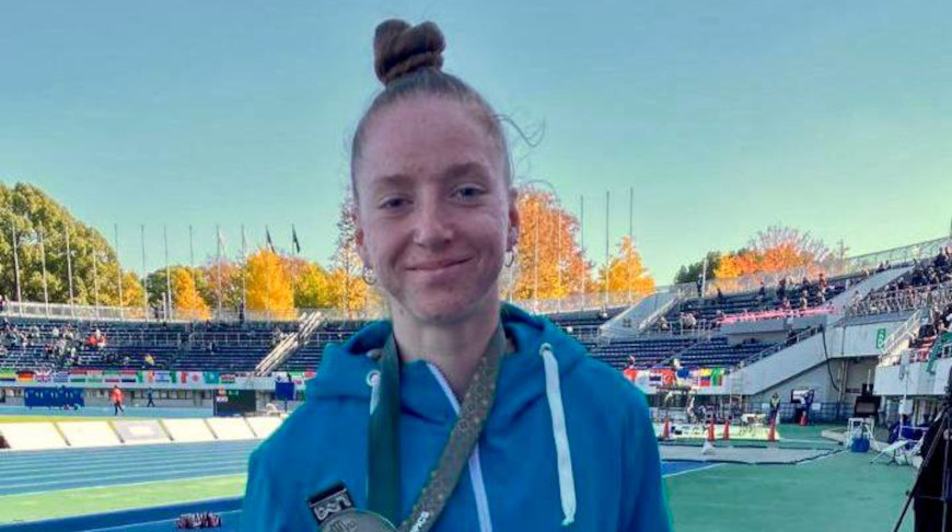 Dziyana Barsukova. Photo courtesy of the Belarusian Sport and Tourism Ministry