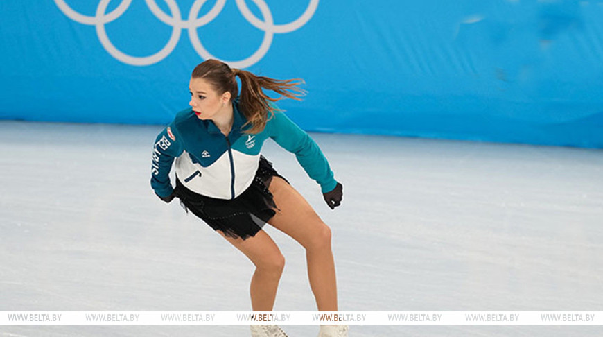 Viktoriia Safonova. An archive photo