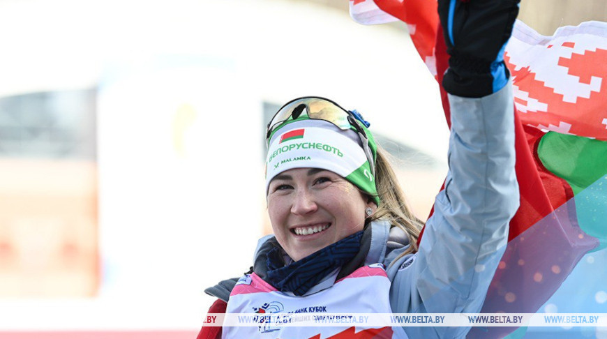 Dzinara Smolskaya. An archive photo of Belarus' NOC