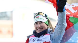 Dzinara Smolskaya. An archive photo of Belarus' NOC