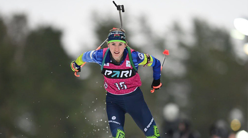 Dzinara Smolskaya. An archive photo by Belarus' NOC