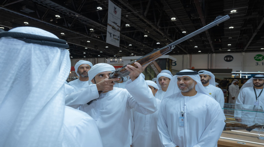 Photo: H.H. Sheikh Hamdan bin Mohammed bin Rashid Al Maktoum, Crown Prince of Dubai, Deputy Prime Minister, Minister of Defence, and Chairman of The Executive Council of Dubai, visited the Abu Dhabi International Hunting & Equestrian Exhibition (ADIHEX). Photo: H.H. Sheikh Hamdan bin Mohammed bin Rashid Al Maktoum, Crown Prince of Dubai, Deputy Prime Minister, Minister of Defence, and Chairman of The Executive Council of Dubai, visited the Abu Dhabi International Hunting & Equestrian Exhibition (ADIHEX).