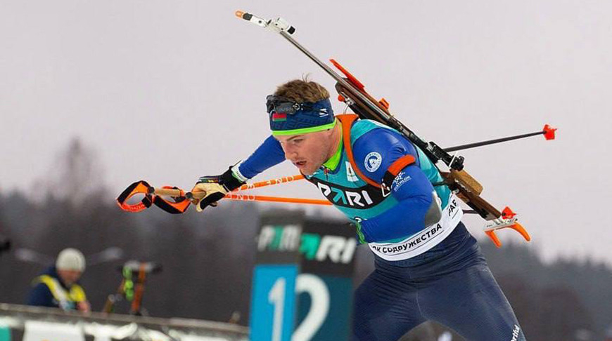 Dzmitry Lazouski. Image credit: rusbiathlon.ru