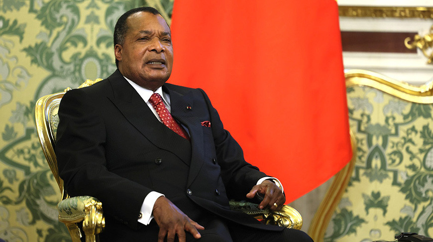Denis Sassou Nguesso. An archive photo courtesy of kremlin.ru