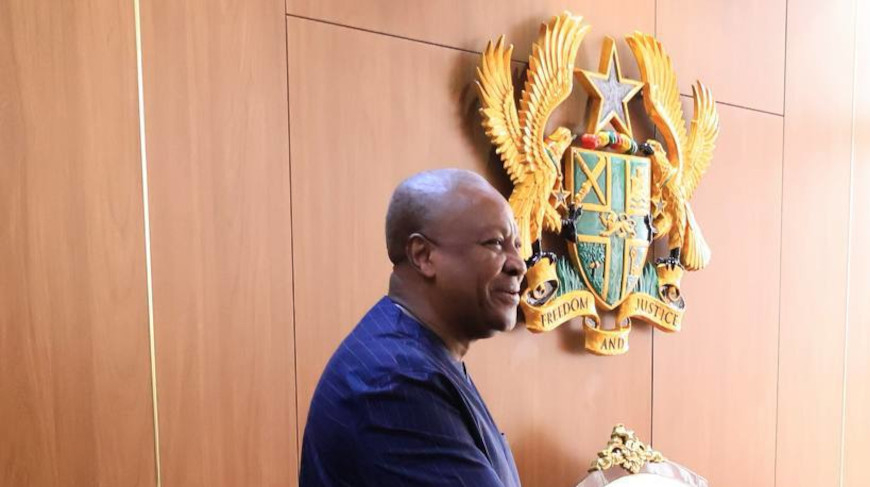 John Dramani Mahama. Photo courtesy of the Ministry of Foreign Affairs