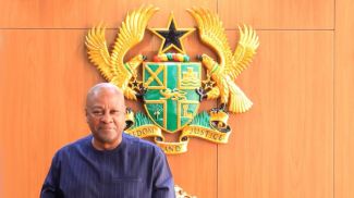 John Dramani Mahama. Photo courtesy of the Belarusian Ministry of Foreign Affairs