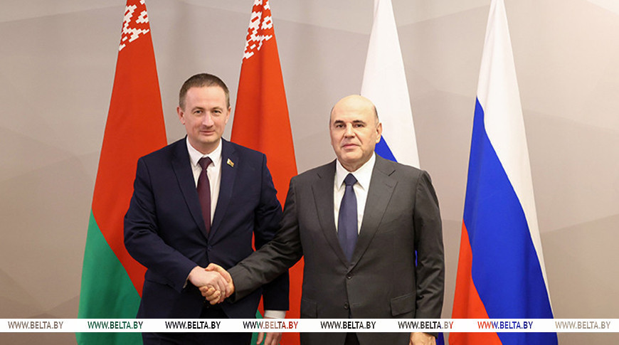 Aleksandr Turchin and Mikhail Mishustin. An archive photo