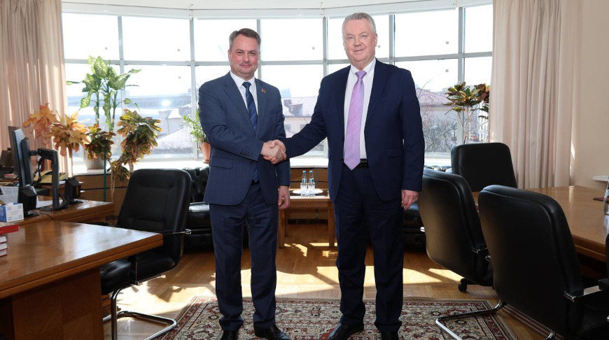 Pavel Utyupin and Alexander Lukashevich. MFA photo