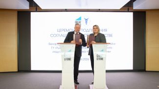 Photo courtesy of the China-Belarus industrial park Great Stone