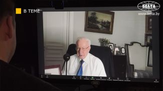 Nikolai Azarov. Screenshot of the video