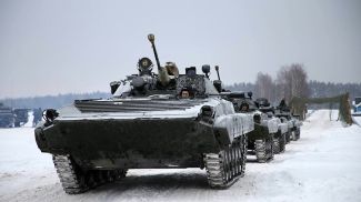 Photo courtesy of the Belarusian Defense Ministry's news agency  Vayar 