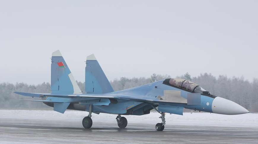 Photo courtesy of the Belarusian Defense Ministry's news agency  Vayar 