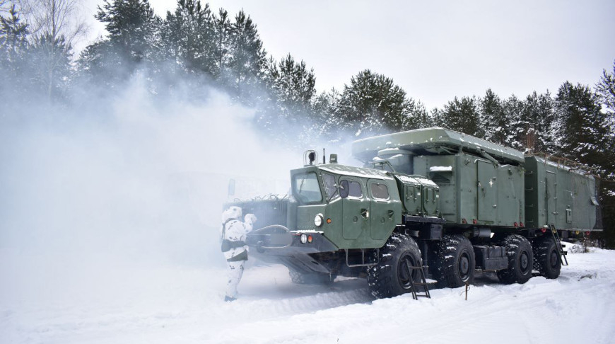 Photo courtesy of the Belarusian Defense Ministry's news agency  Vayar 