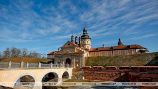 Nesvizh Castle. An archive photo
