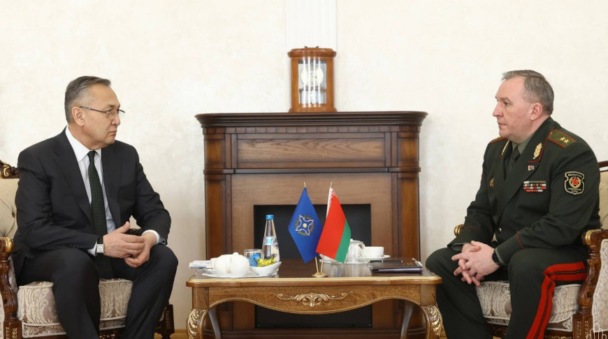 Photo courtesy of the Belarusian Defense Ministry's news agency  Vayar 