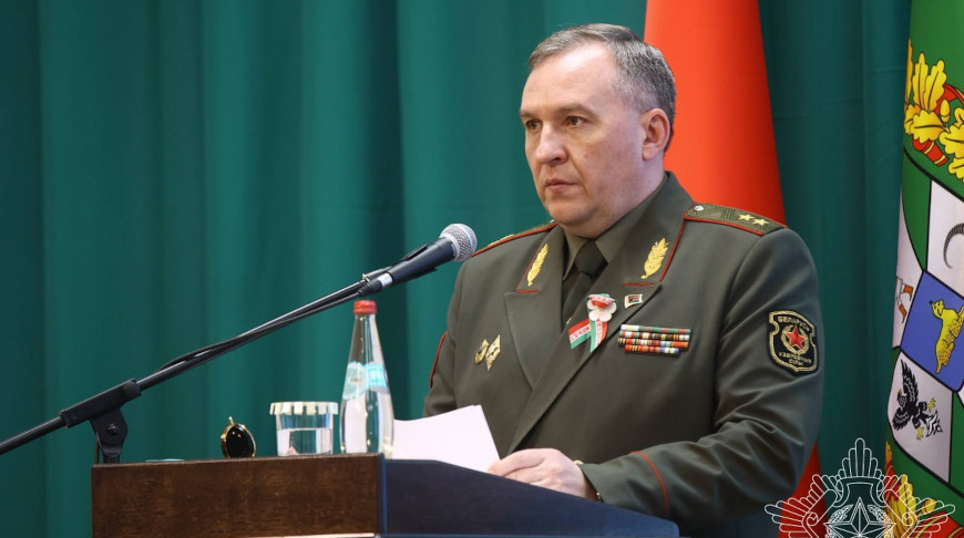 Photo courtesy of the Belarusian Defense Ministry's news agency Vayar