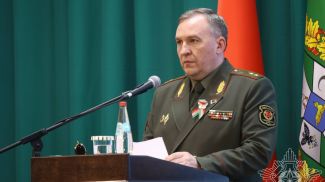 Photo courtesy of the Belarusian Defense Ministry's news agency Vayar