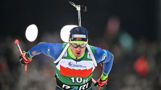 Maksim Varabei. An archive photo