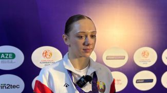 Iana Lebedeva. Photo courtesy of the Belarusian Sports Ministry