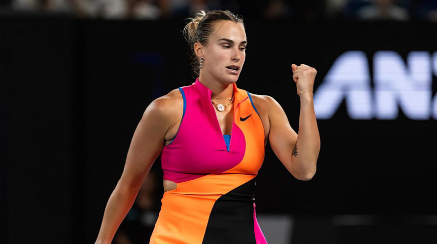 Aryna Sabalenka. Photo courtesy of the NOC of Belarus