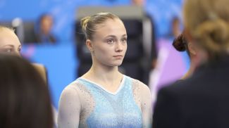 Anastasia Smantser. Photo courtesy of the Belarusian Gymnastics Association
