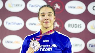 Alina Shauchuk. Photo courtesy of the United World Wrestling