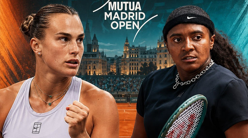 Aryna Sabalenka and Hailey Baptiste. Photo courtesy of the NOC