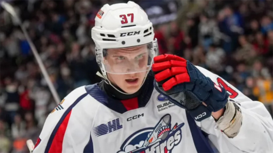 Ilya Protas. An archive photo by belarushockey.by