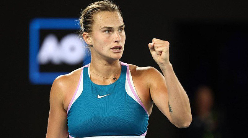 Aryna Sabalenka. Photo courtesy of the NOC of Belarus
