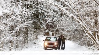 
4 January 2026. Winter in Mogilev District. Photo by Oleg Foinitsky