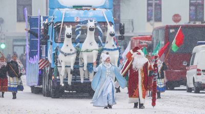 Winter festival Berestye Sledge in Pinsk