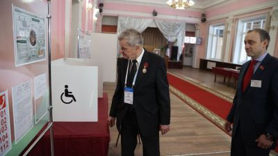 International observers visit polling stations at Belarus’ elections