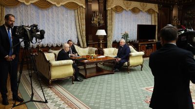 Lukashenko holds meeting with Sergei Lebedev