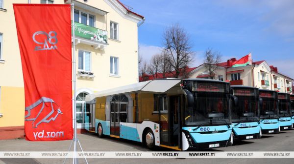 New electric buses to enter service in Belarusian Zhodino 