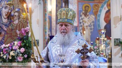 Eastern Orthodox believers celebrate Annunciation