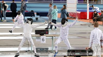 Fencing
tournament in Mogilev