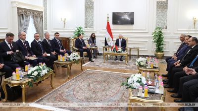 Belarusian PM meets with Egypt Parliament speaker