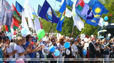 May Day celebrations in Belarus
   