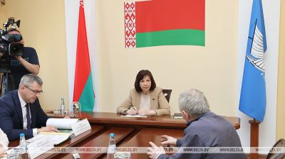 Kochanova meets with constituents in Zhlobin