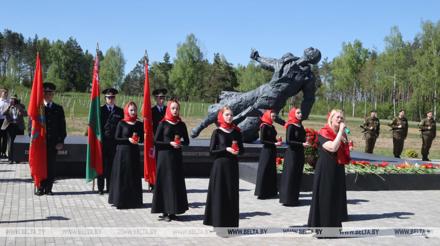 A new war memorial in Chausy District