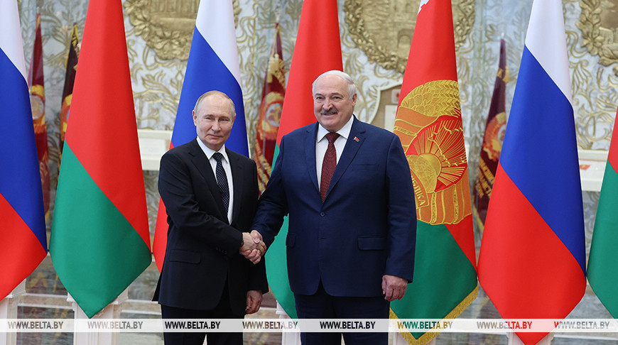 Lukashenko, Putin meet in Minsk