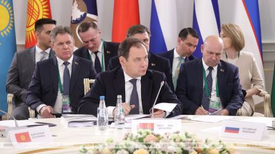 Eurasian Intergovernmental Council meeting in Nesvizh 