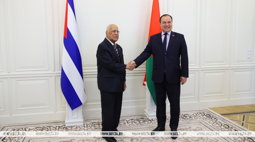 Belarusian PM meets with deputy prime minister of Cuba