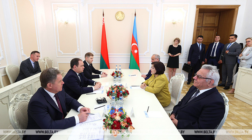 Belarusian PM, Azerbaijani Parliament speaker meet in Minsk