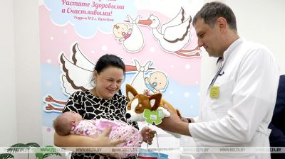 Babies born on Independence Day celebrated in Vitebsk