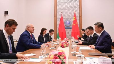 Lukashenko, Xi Jinping meet in Astana