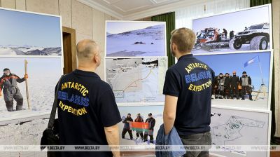 Participants of 16th Belarusian Antarctic Expedition welcomed in Minsk