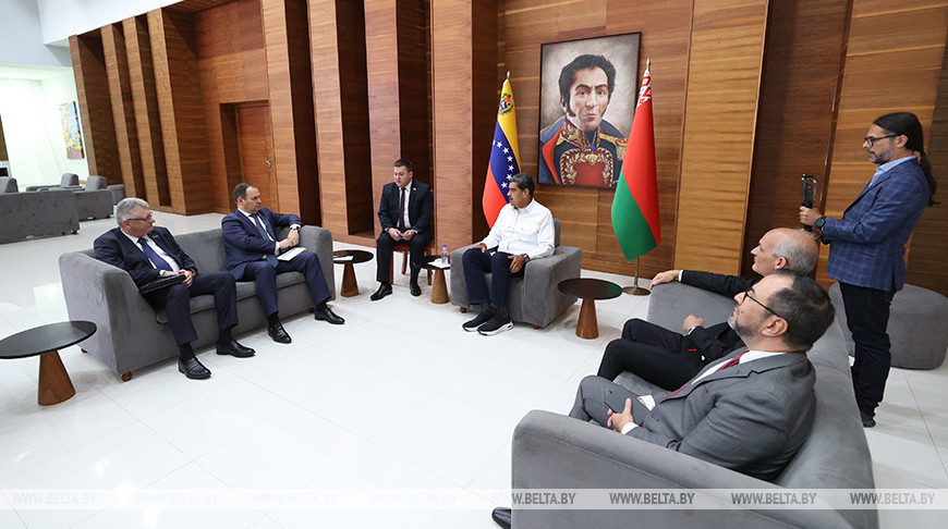 Belarus’ PM meets with president of Venezuela in Caracas