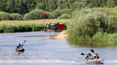 River rafting in Belarus