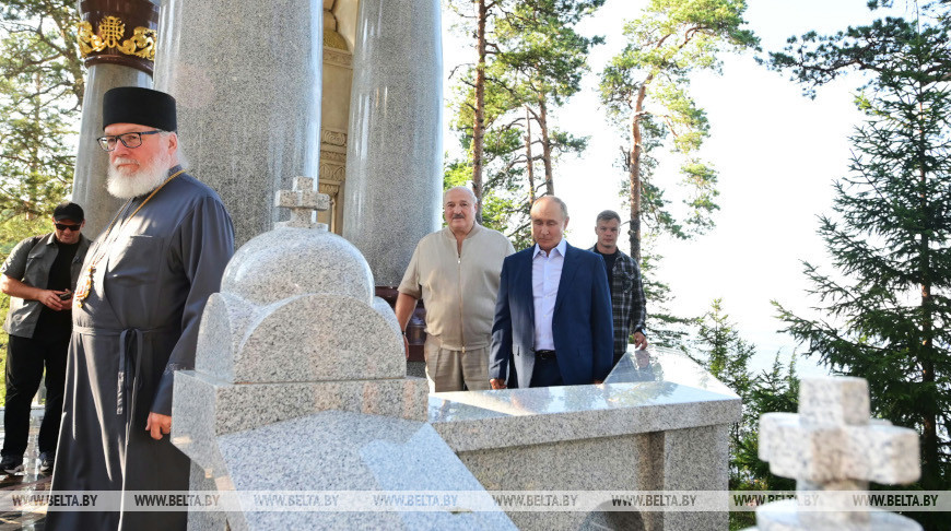 Lukashenko, Putin continue informal communication on Valaam